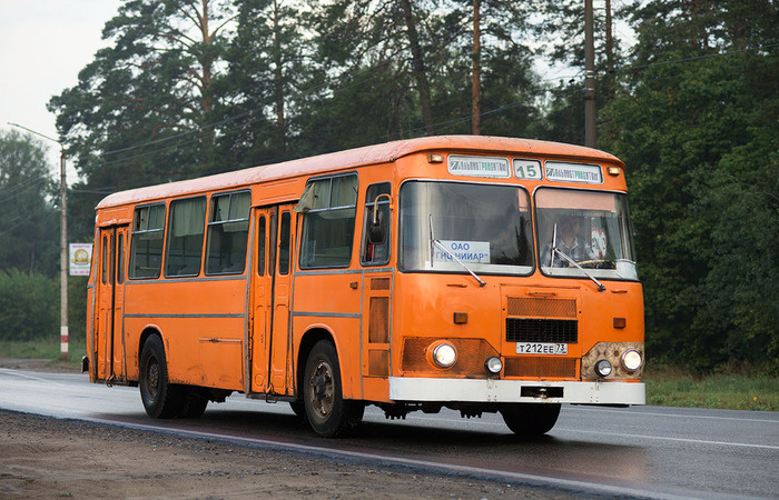 Советский ЛиАЗ-677 / Фото: fotobus.msk.ru