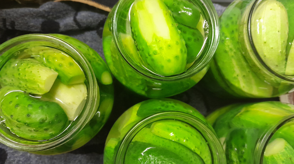 Лучше делать в литровых банках🥒