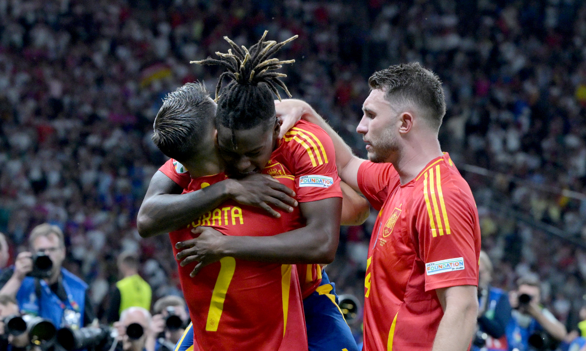 Испанцы на Евро-2024 выиграли все семь матчей. Фото: globallookpress