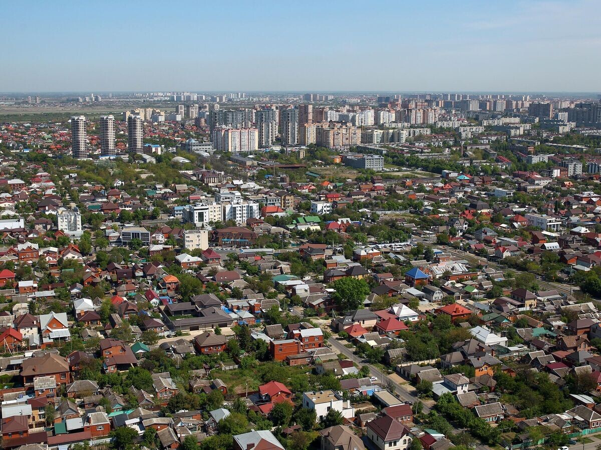    Город Краснодар© РИА Новости / Виталий Тимкив