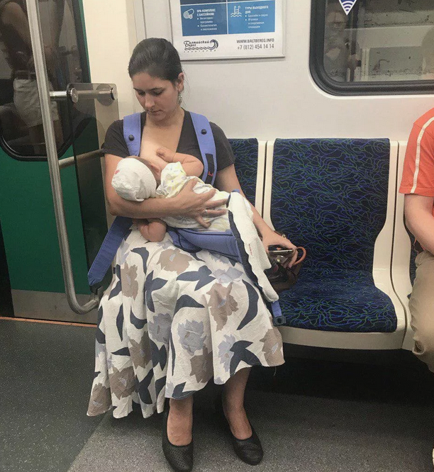 Кормление в публичных местах это такое себе