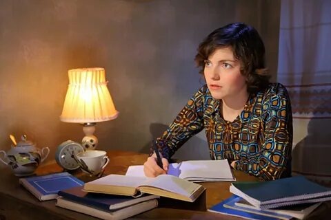 Дина. Кадр из серила "Пятая группа крови"