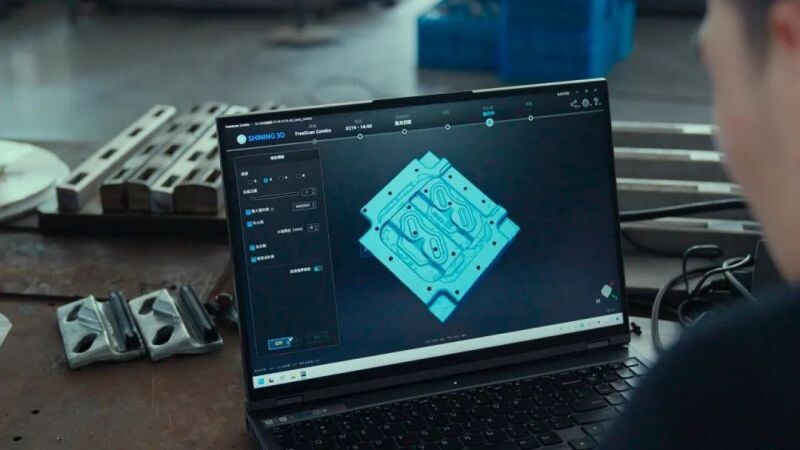 3D-данные, полученные при помощи FreeScan Combo