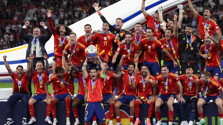   Сборная Испании обыграла сборную Англии со счетом 2:1 и победила на Евро-2024 Андрей Севостьянов