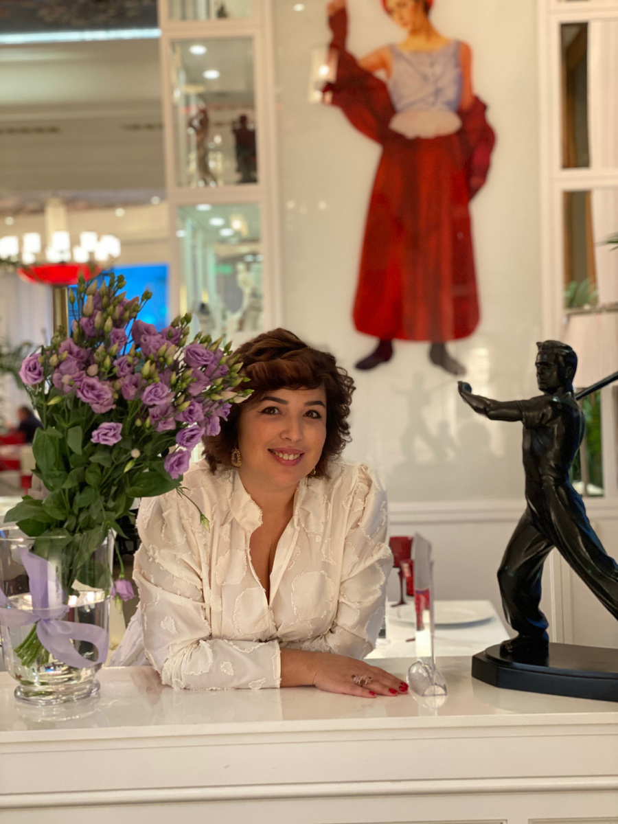 Автор в любимом ресторане 