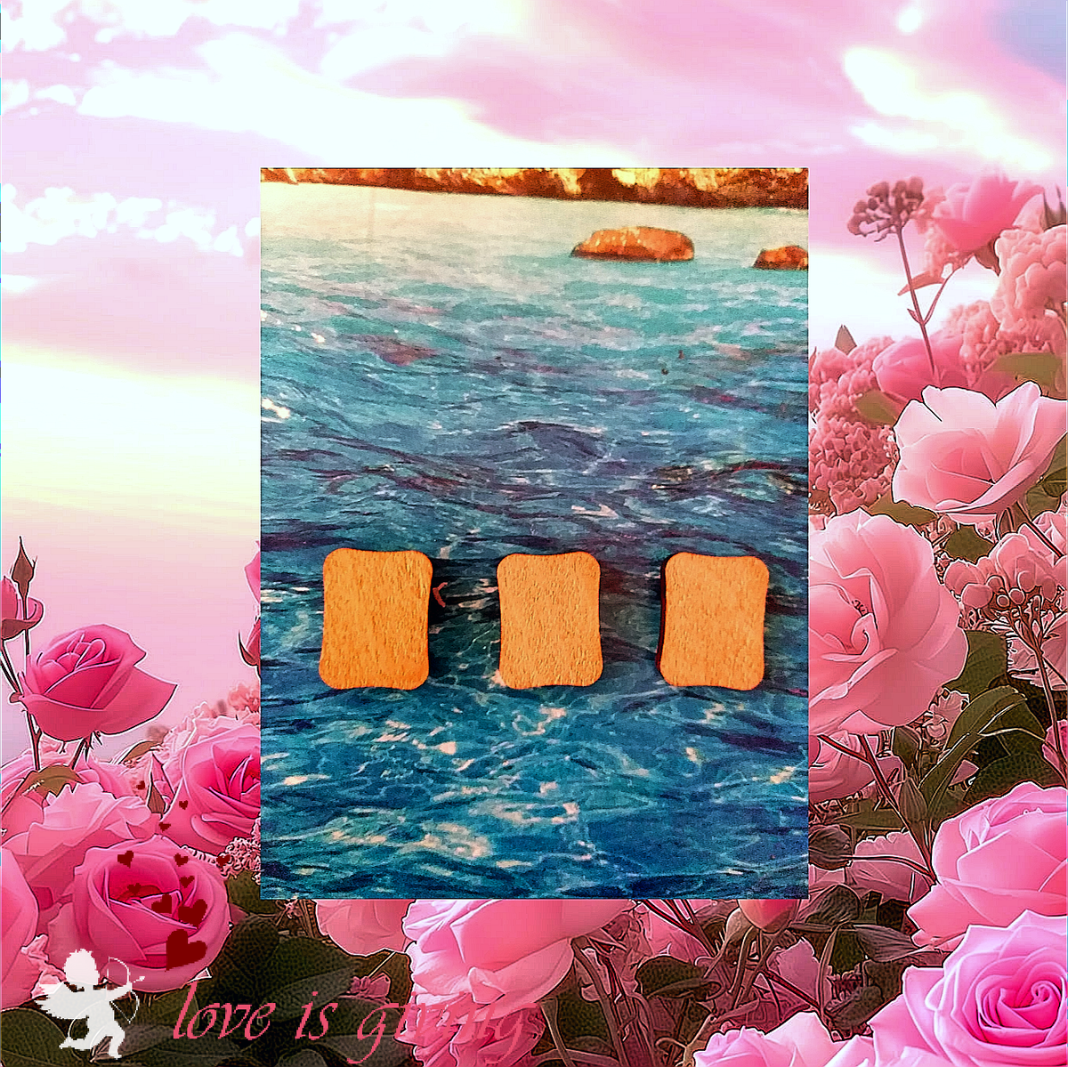 Фото 1. Фотоколлаж канала Таро Портал . Выберите одну из трех рун интуитивно. 