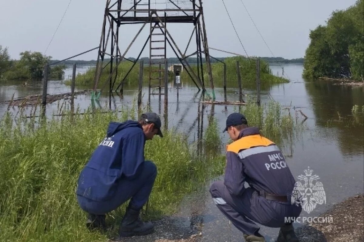    В Хабаровском крае вода отступает: сёла освобождаются от паводков