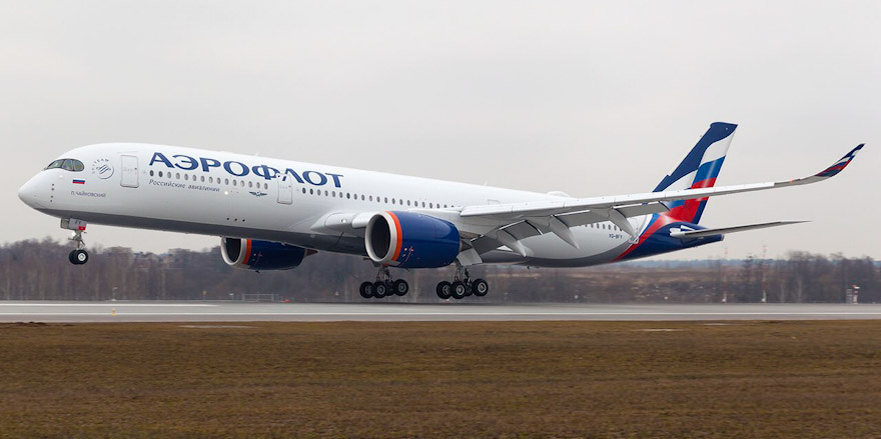 © Kirill SH / Wikimedia Commons / public domain (Airbus A350-900 «Аэрофлота»)