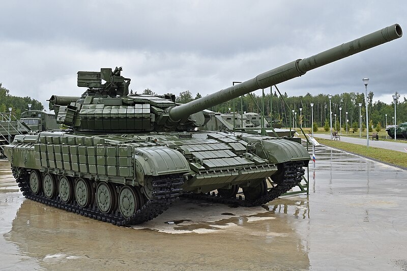    Т-64БВ с динамической защитой Контакт-1   
Alan Wilson | Wikipedia