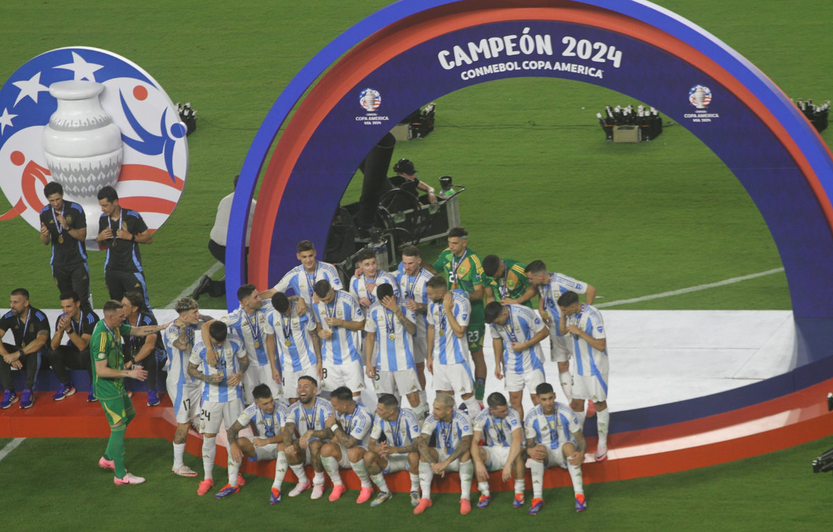 Сборная Аргентины - 16-кратный чемпион Южной Америки. Фото: globallookpress