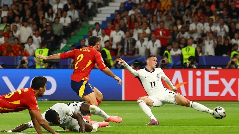 1 удар по воротам в финале - Фоден