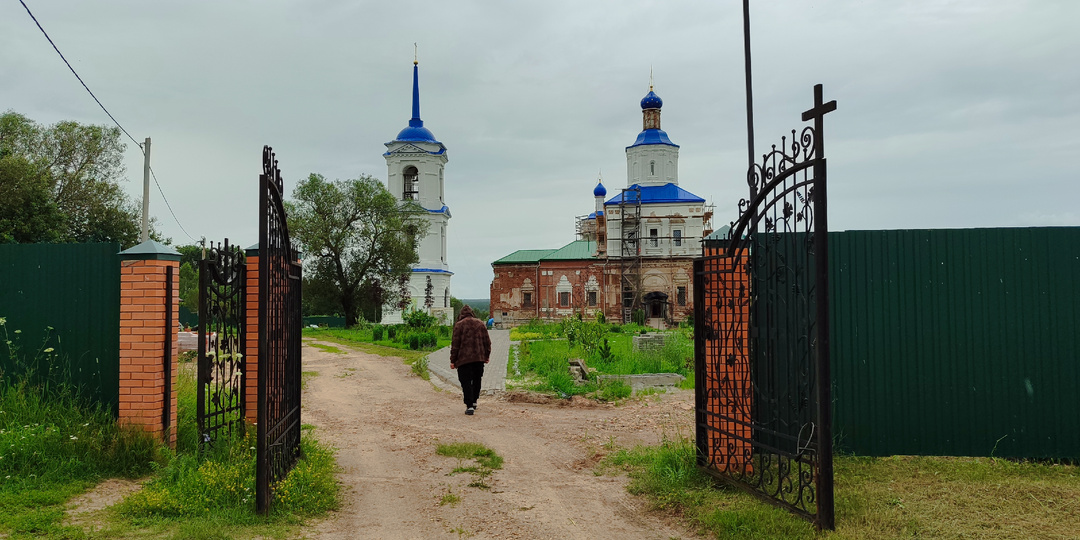 Как восстановливают Успенский Шаровкин монастырь