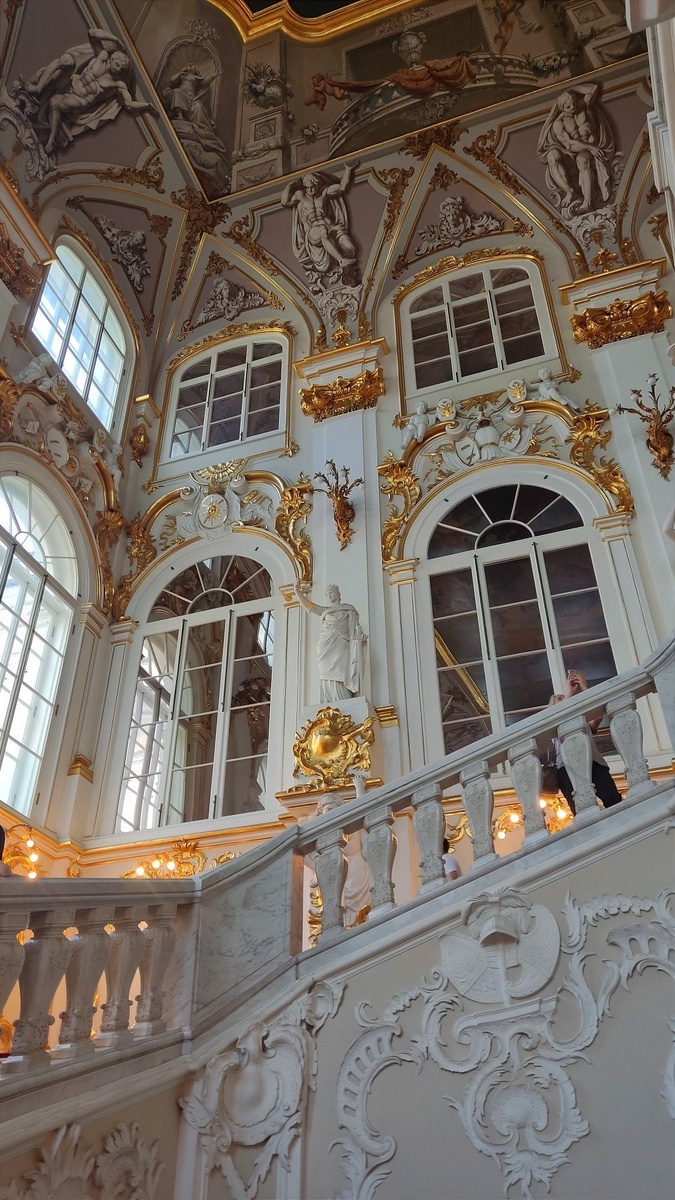 Эрмитаж, Иорданская лестница.