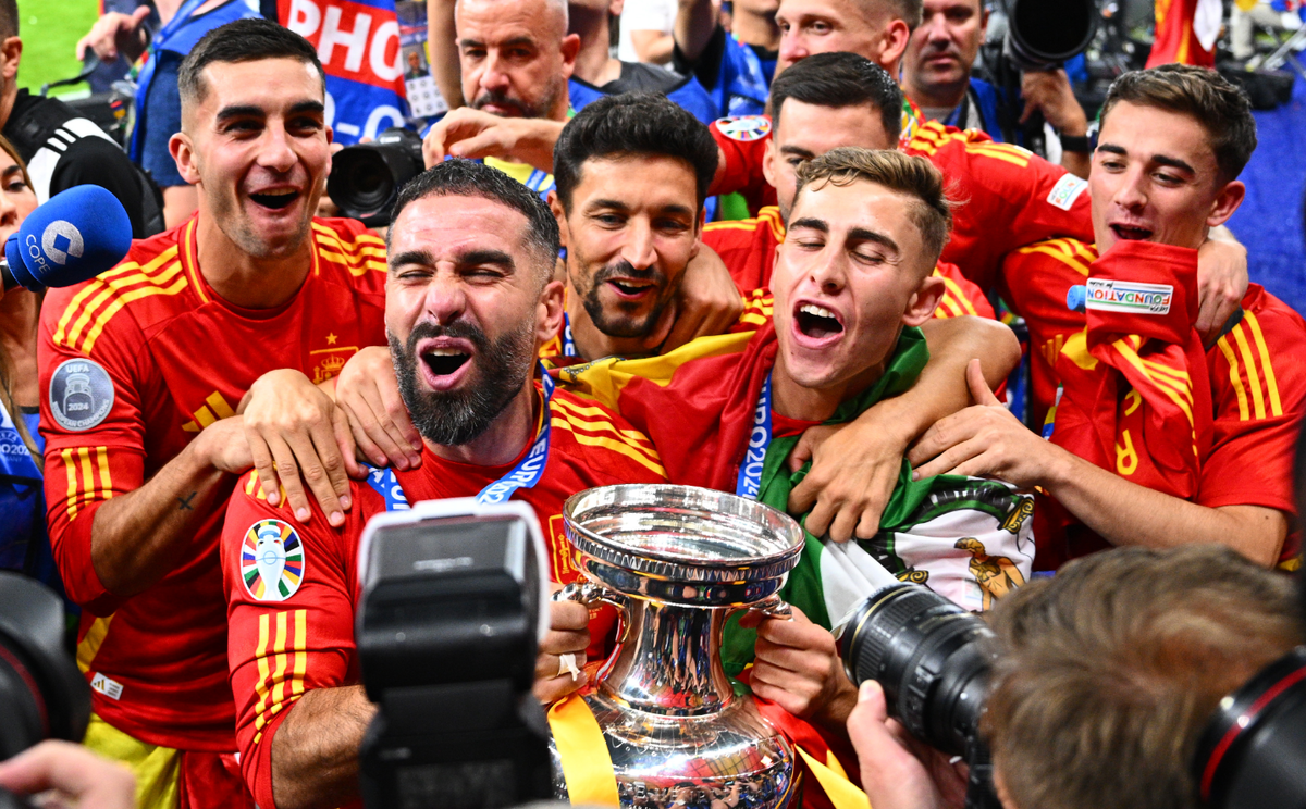 Испания четвертый раз выиграла Евро, а Англия не знает больших побед с 1966 года. Фото: globallookpress