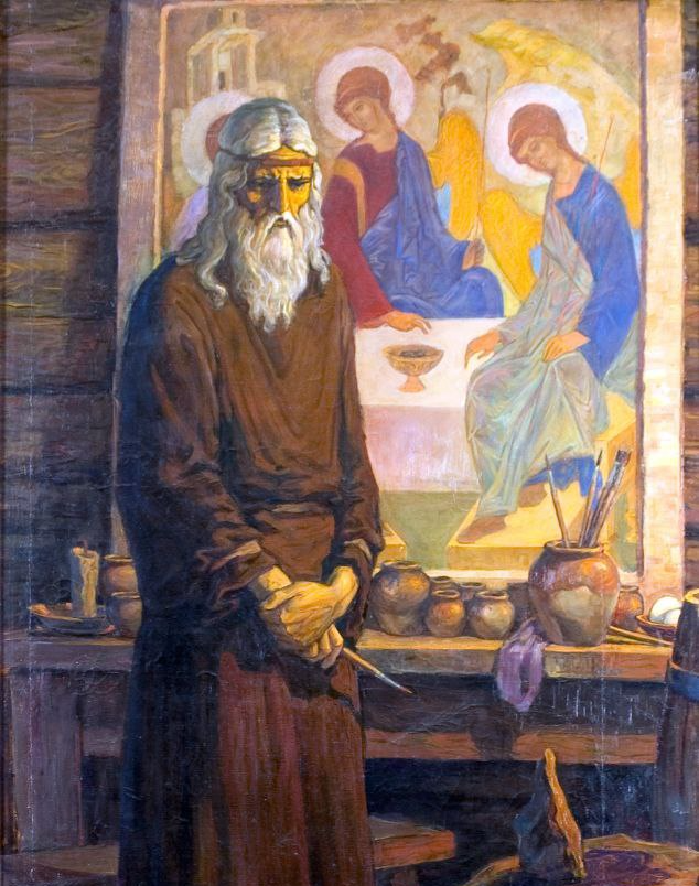 Андрей Рублев. Работа Сергея Рубцова (1938-2012)