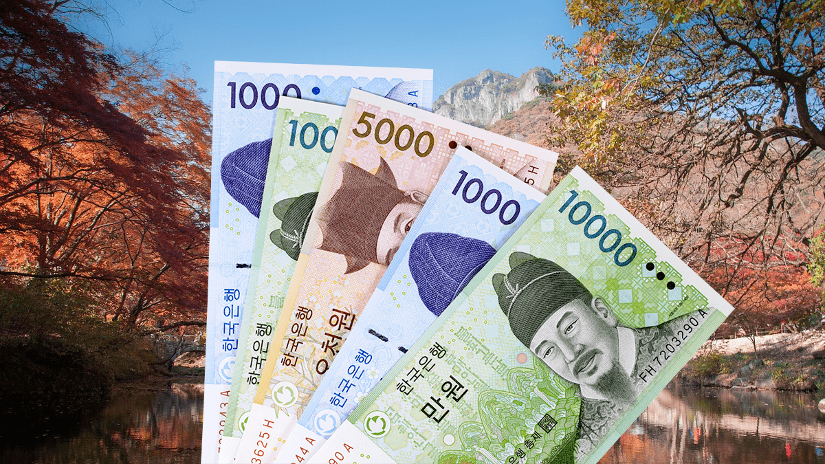 Южнокорейские банкноты. Источник: banknoteworld.com
