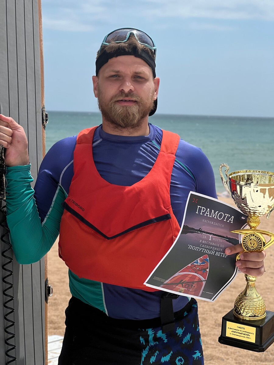 Вячеслав Бородавкин, победитель соревнований. 