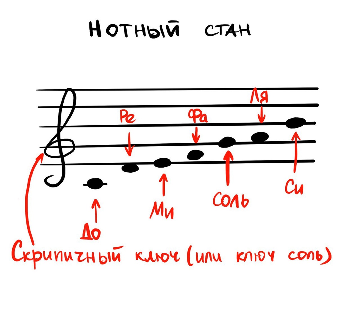 Нотный стан