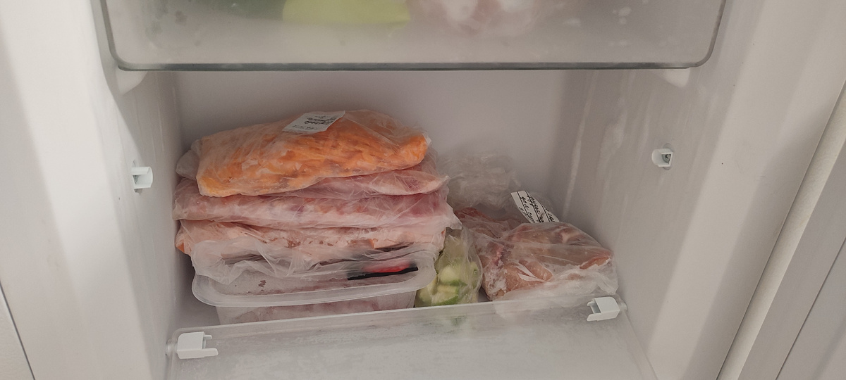 Немного прибралась в морозилке, так как в кулинарной школе начался модуль по заморозке. 