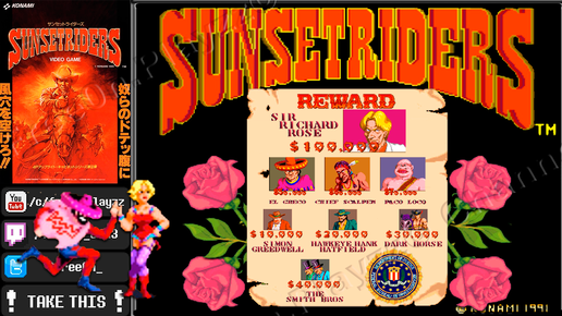 Download Video: SUNSET RIDERS (1991) - #АРКАДНЫЕ АВТОМАТЫ KONAMI | ПРОХОЖДЕНИЕ Ретро-игры