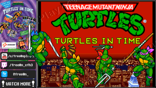 Download Video: Teenage Mutant Ninja Turtles: Turtles in Time (1991) - #АРКАДНЫЕ АВТОМАТЫ KONAMI | ПРОХОЖДЕНИЕ Ретро-игры