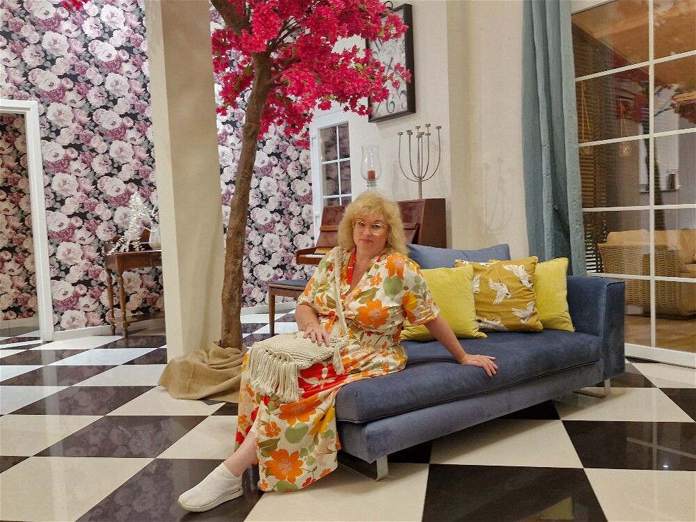 Я в холле ресепшена. Отель Aeolos Boutique Hotel & Suites Остров Закинтос