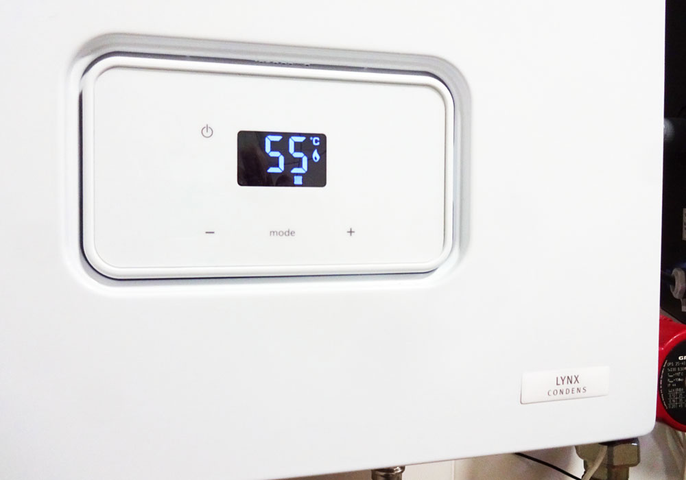 Панель управления котла