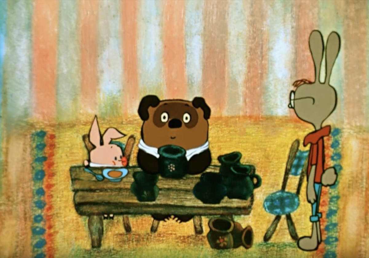 Кадр их мультфильма «Винни-Пух» (1969) 