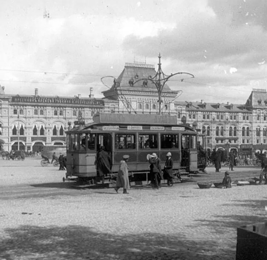Посадка пассажиров, 1910 г.
