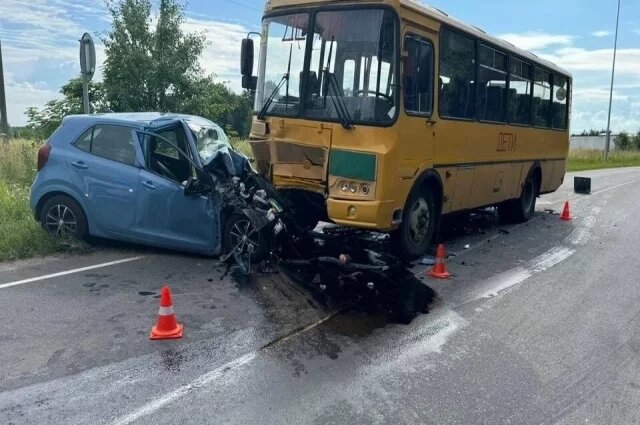    Сколько детей пострадало в ДТП с автобусом в Калининградской области?