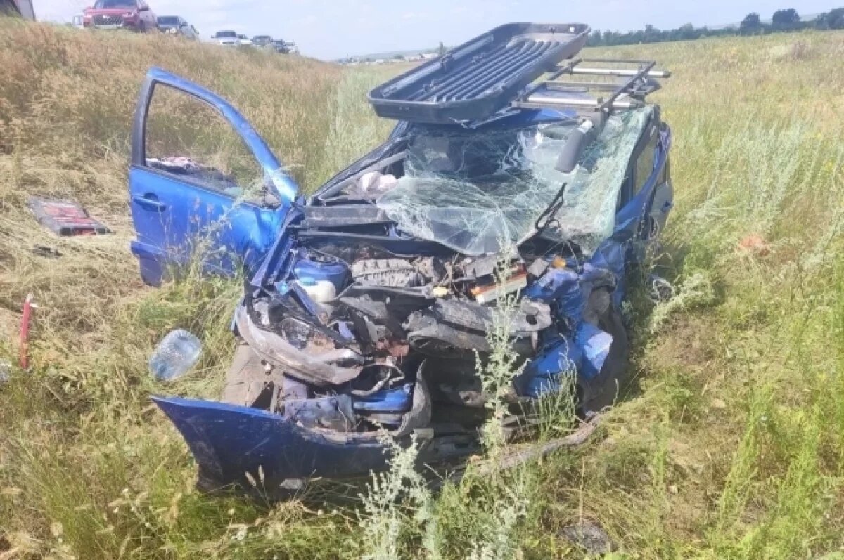    4 человека пострадали в аварии на трассе Оренбург – Казань