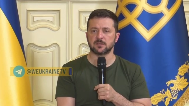    Зеленский заявляет, что ВСУ остановили наступление России на Харьков. Скриншот видео @WEUKRAINETV