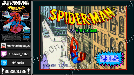 SPIDER-MAN THE VIDEO GAME (1991) - #АРКАДНЫЕ АВТОМАТЫ SEGA SYSTEM32 | ПРОХОЖДЕНИЕ Ретро-игры