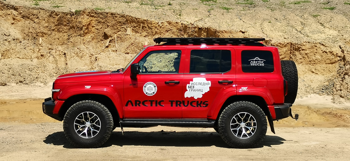 Герой теста - Tank 300 в тюнинге Arctictrucks