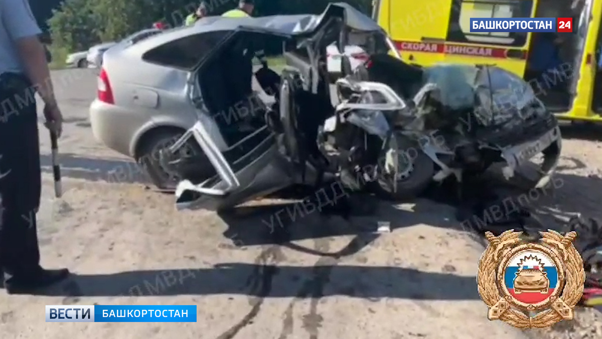    Один погиб, двое пострадали: появилось видео смертельной аварии в уфимской Михайловке