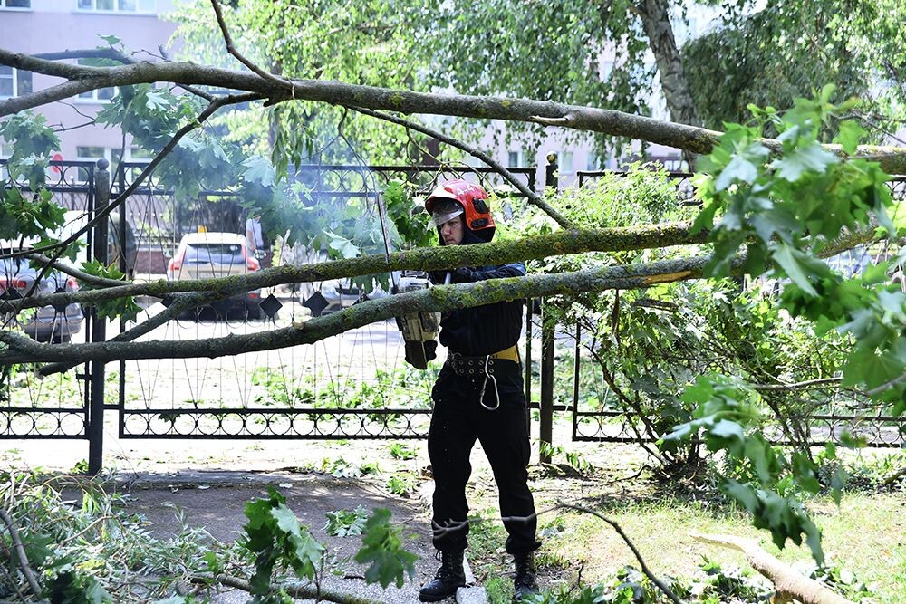 В областном центре больше остальных пострадали  Новобелицкий и Советский районы.-2