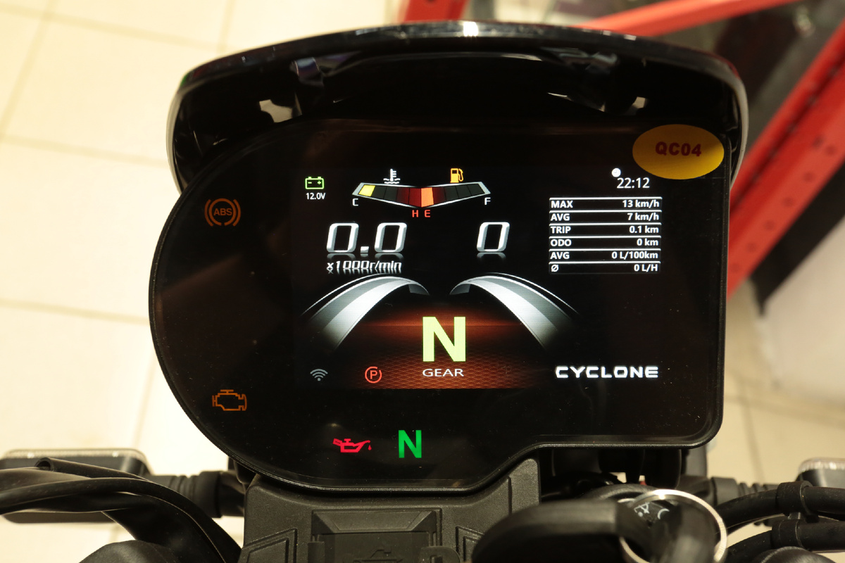 Приборная панель мотоцикла CYCLONE RE3