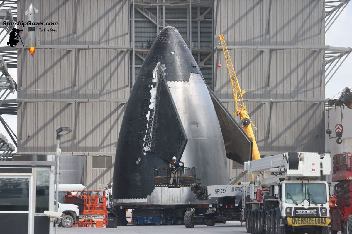    Прототипа корабля Starship S33 второго поколения (V2) / © Starship Gazer