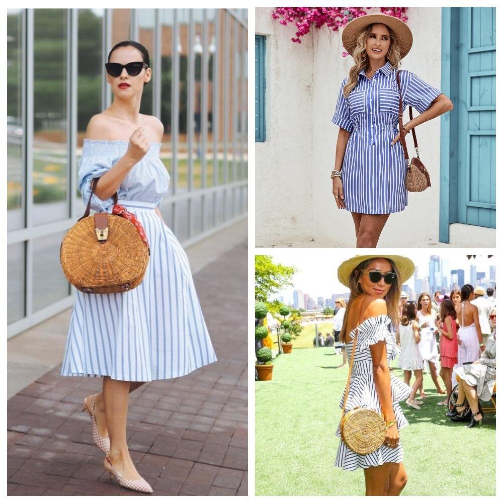    Наряд в морском стиле