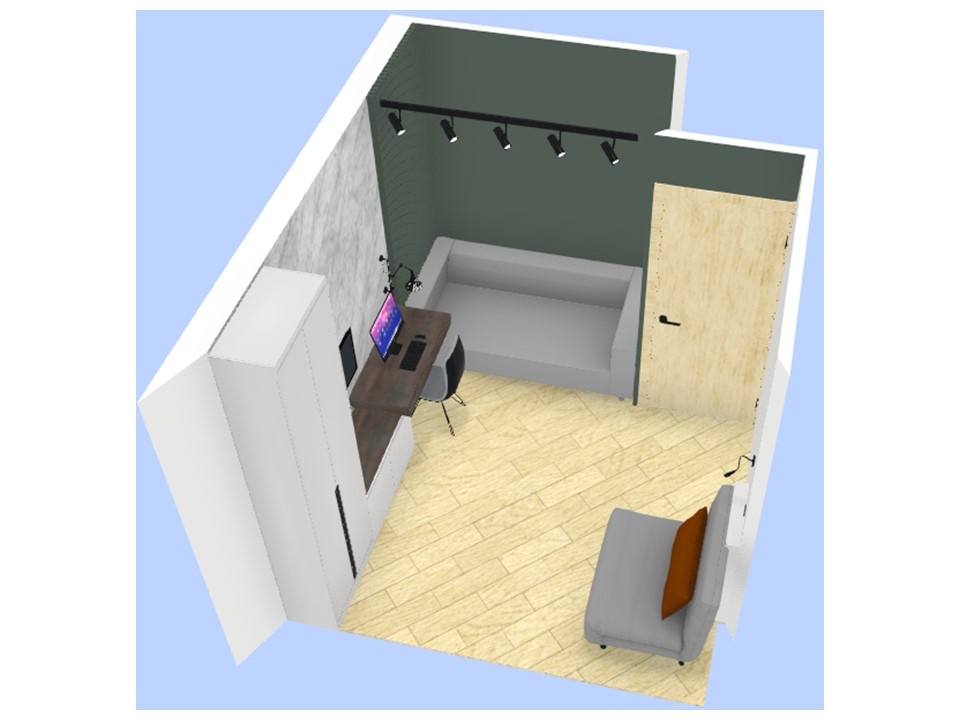 Я не умею (пока!!!) делать красивые визуализации, потому пользуюсь подручными средствами, разумеется, не отражающими всю красоту будущего интерьера. Но мне пока хватает, остальное дорисовывает мое воображение)