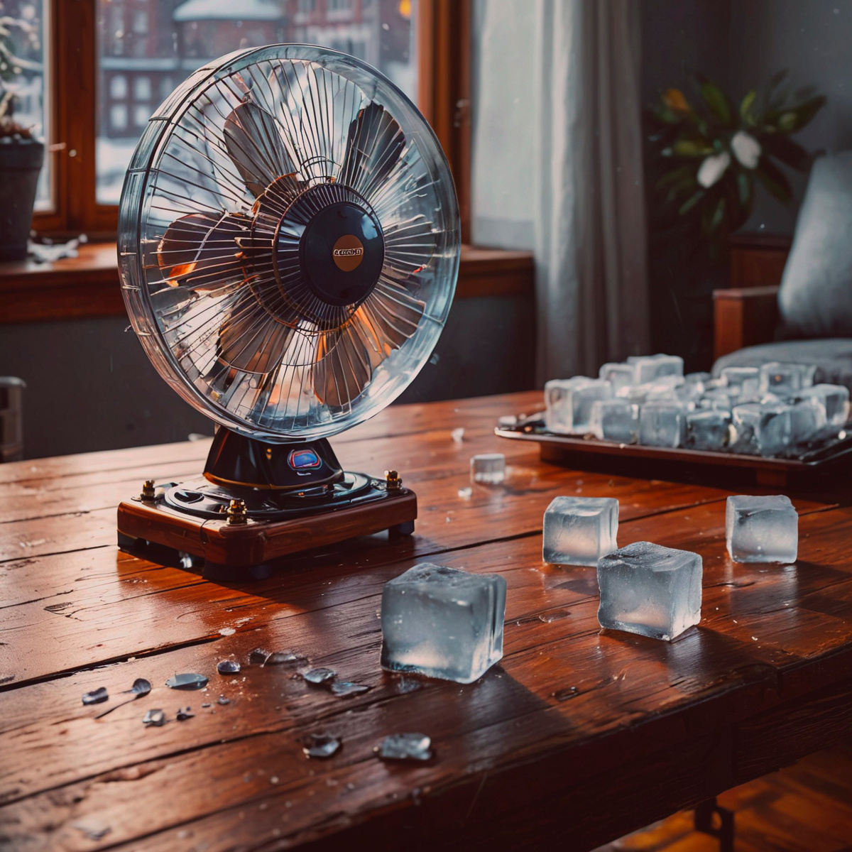 Главное побольше льда)