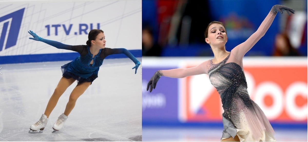 Анна Щербакова Чемпионат России 2021 КП ПП