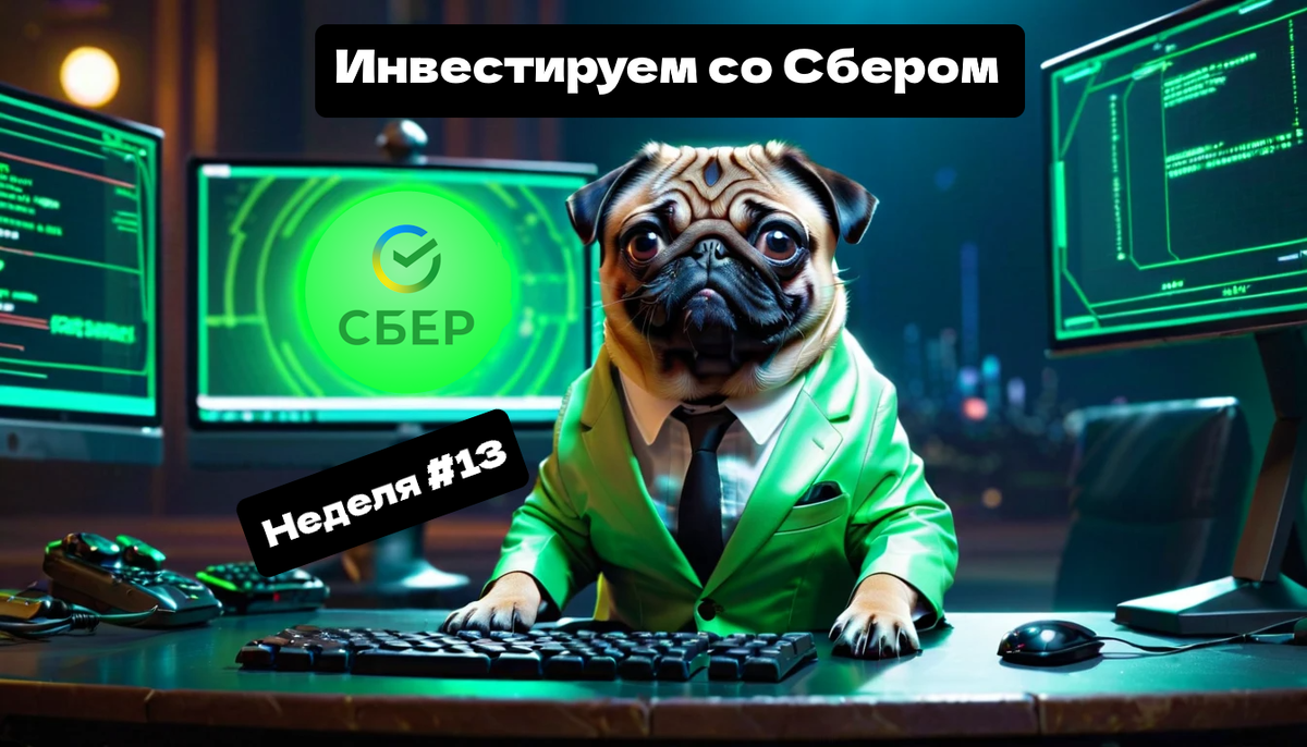 Обложка рубрики "Инвестируем со Сбером"