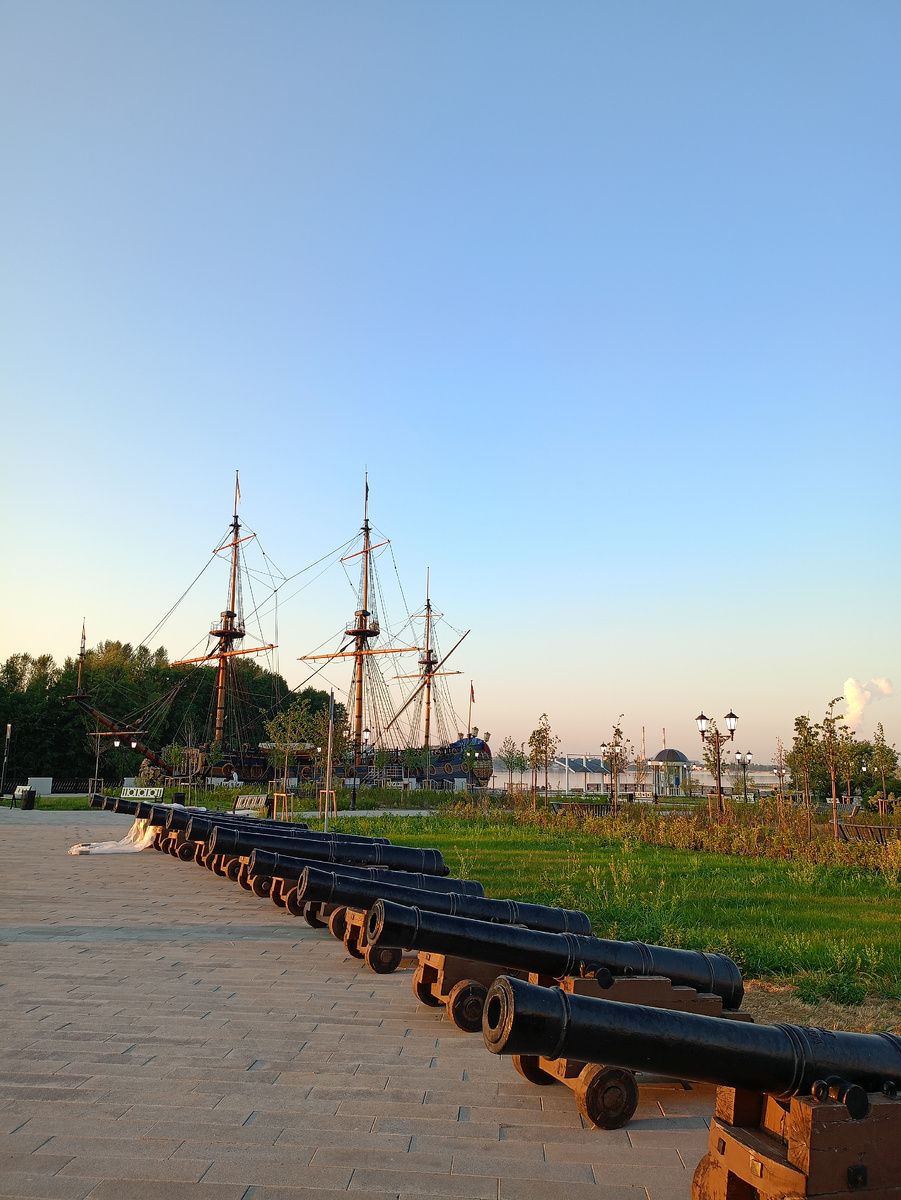 Набережная в Воронеже