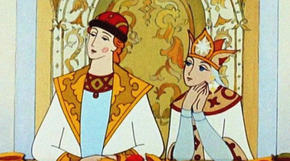     Кадр из мультфильма «Сказка о царе Салтане» (1984)