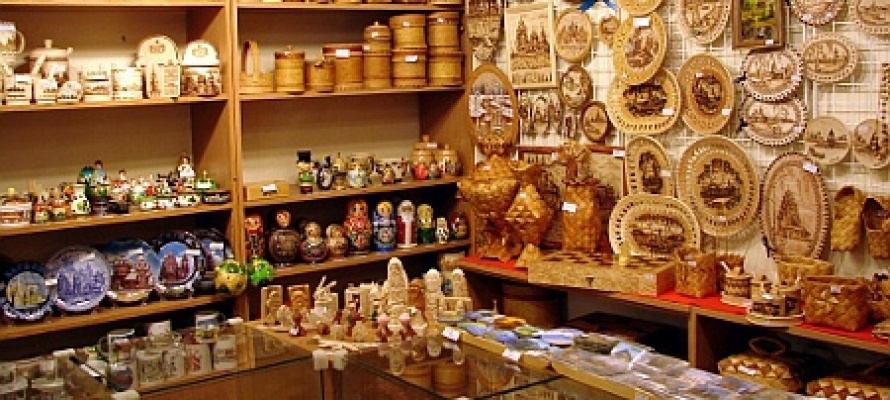 Торговая лавка в Карелии