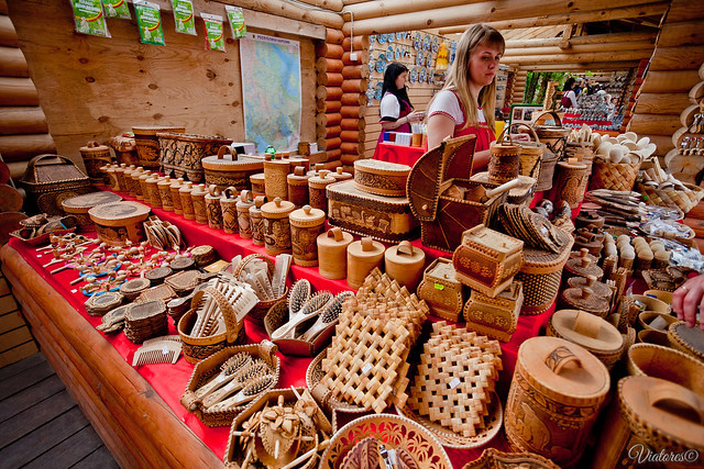 Торговая лавка в Карелии 