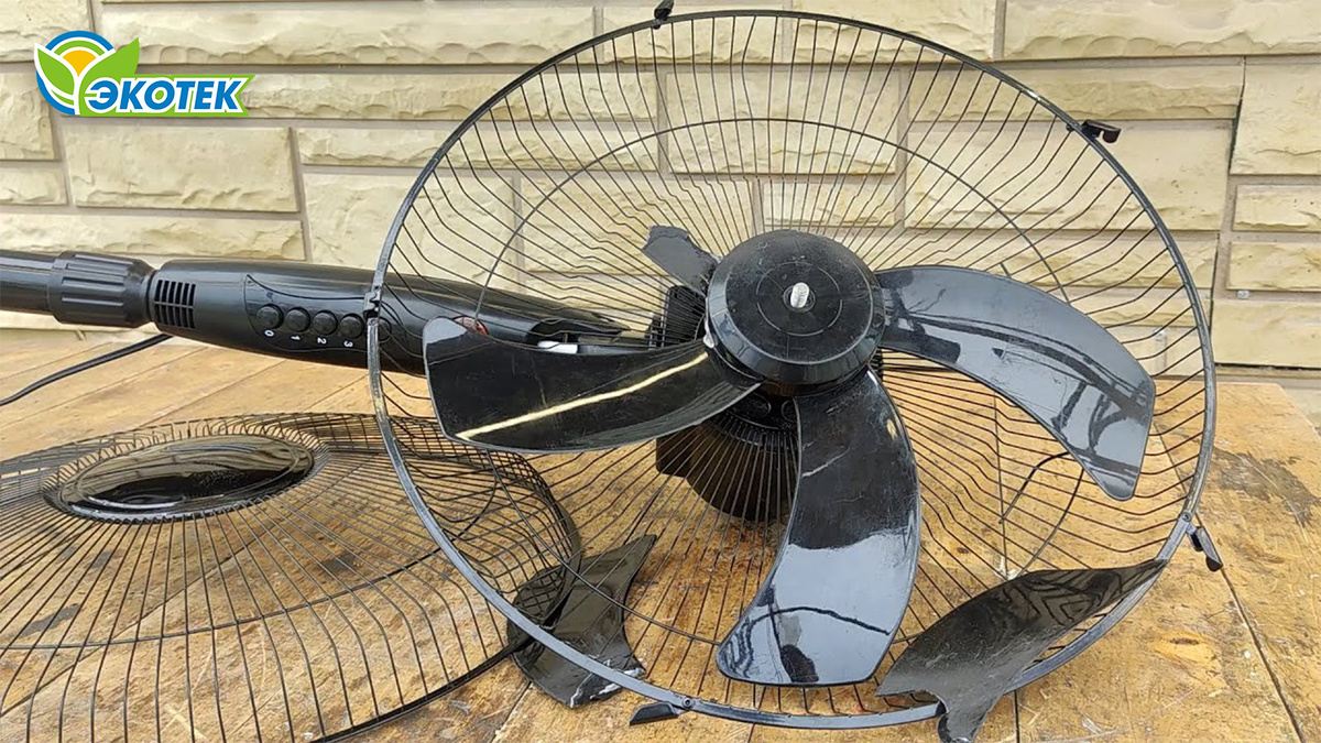Сломались лопасти у вентилятора - что делать? Экотек