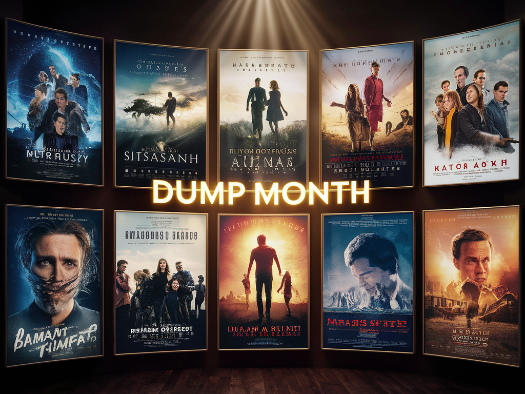 Слышали про месяцы свалки в киноиндустрии? На английском этот термин звучит как the dump month. Еще, наверное, можно перевести как месяц сброса или мусорный месяц.