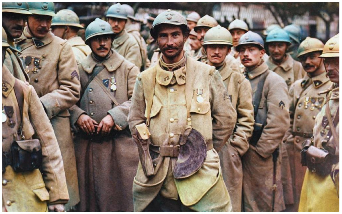 Французские добровольцы в годы Первой мировой войны. Фото из открытых источников